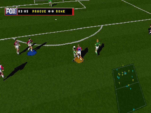 Fox Sports Soccer 99 screenshot 5 for Playstation